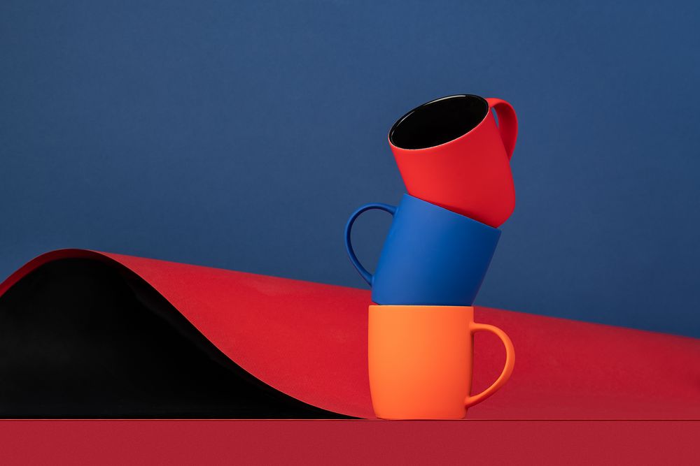 Кружка Surprise Touch Black с покрытием софт-тач