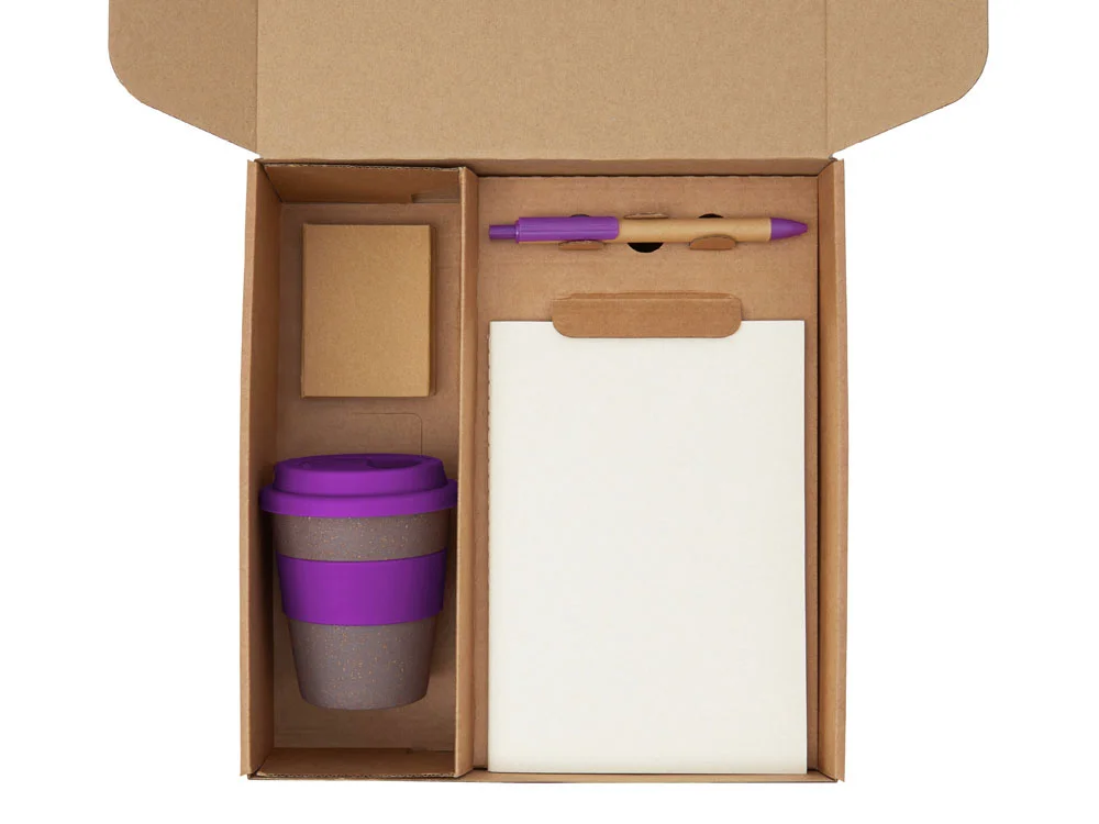 Набор Halm с блокнотом, ручкой и стаканом