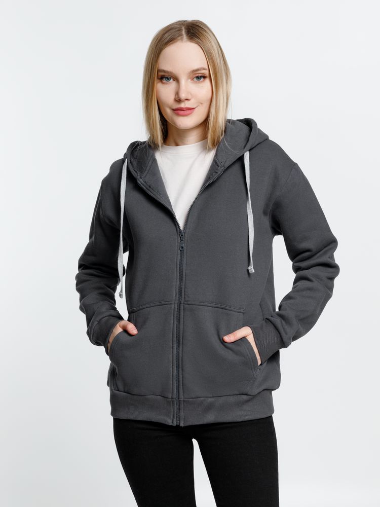 Толстовка на молнии с капюшоном Unit Siverga Heavy