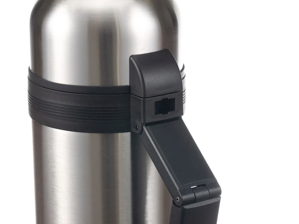 Термос широкий с ручкой, 1800 мл