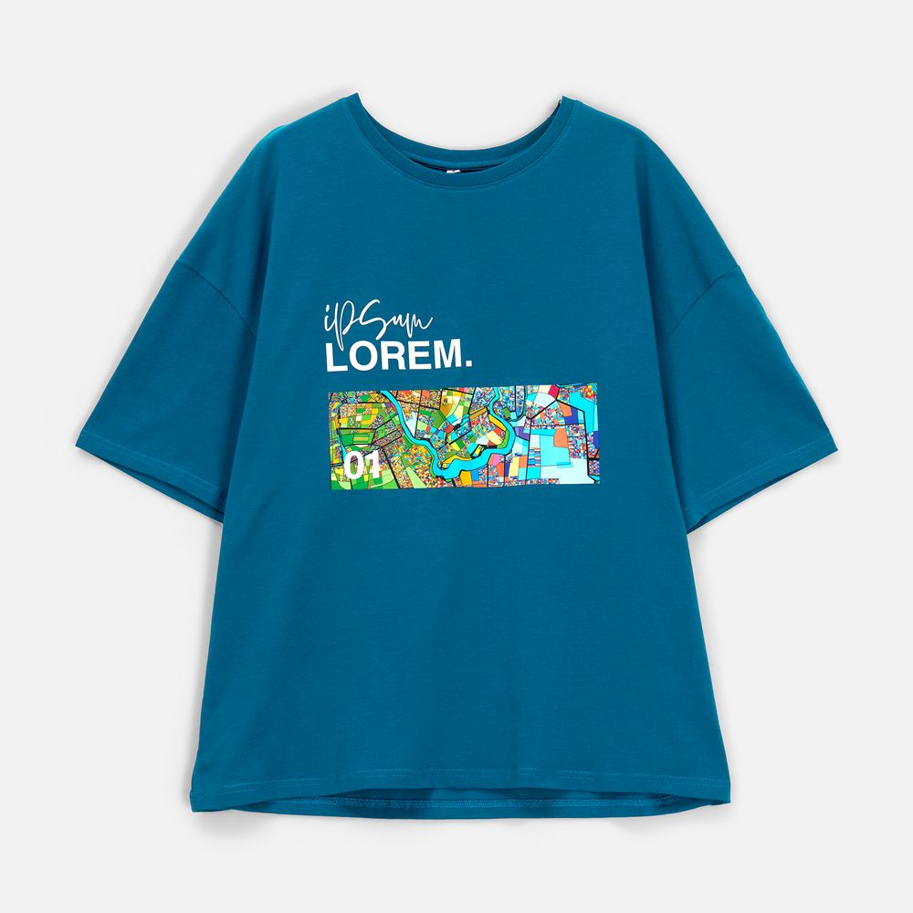 Футболка унисекс оверсайз Crosstown