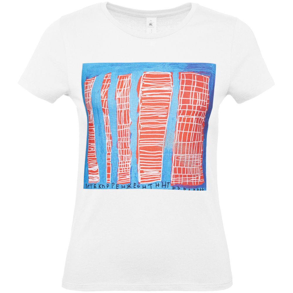 Футболка женская «Небоскребы»