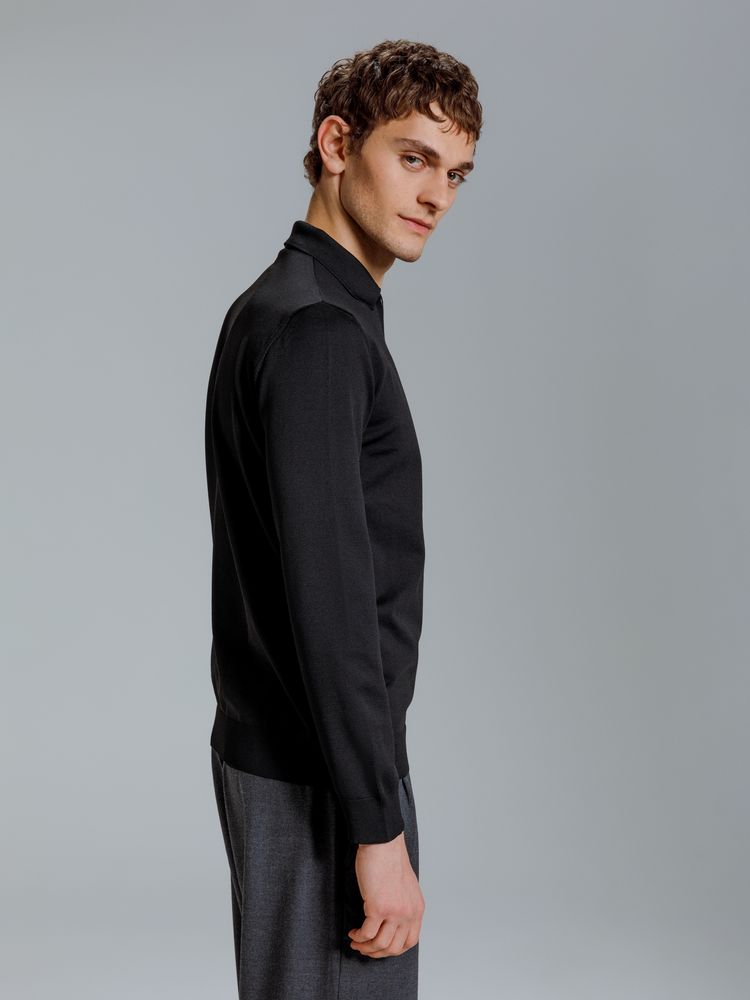 Рубашка поло мужская с длинным рукавом Terrazzo