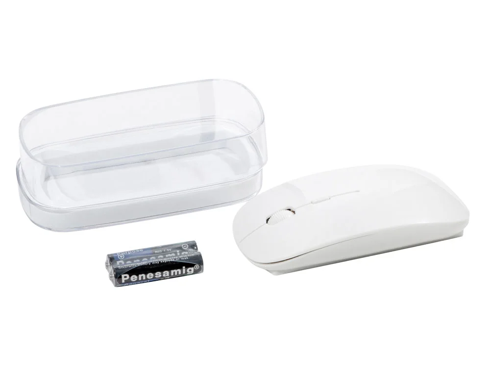 Мышь оптическая беспроводная Desmo в кейсе