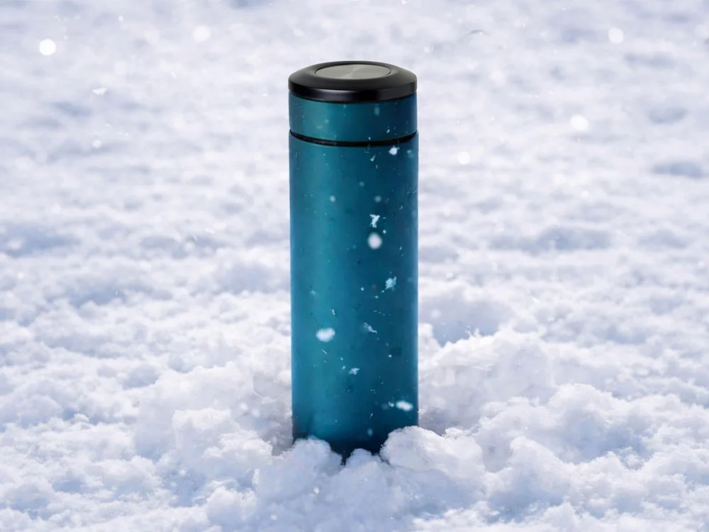 Термос Confident с покрытием soft-touch