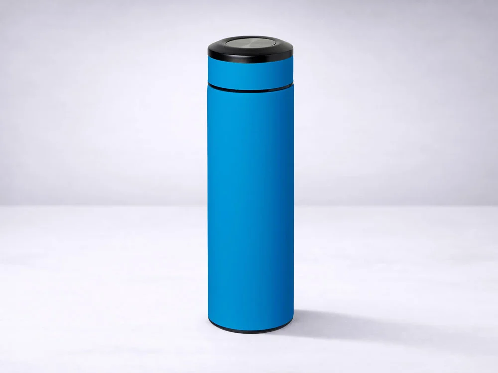 Термос Confident с покрытием soft-touch