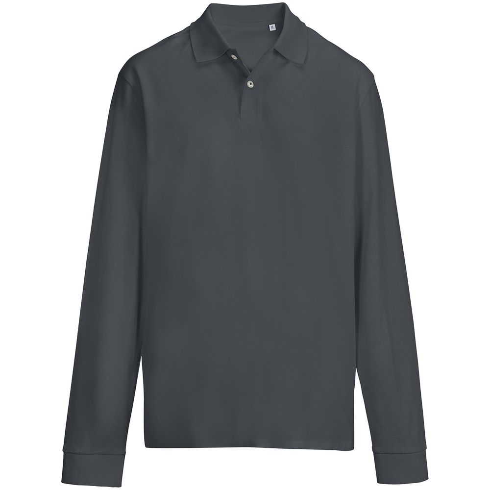 Рубашка поло унисекс с длинным рукавом Pacific LSL