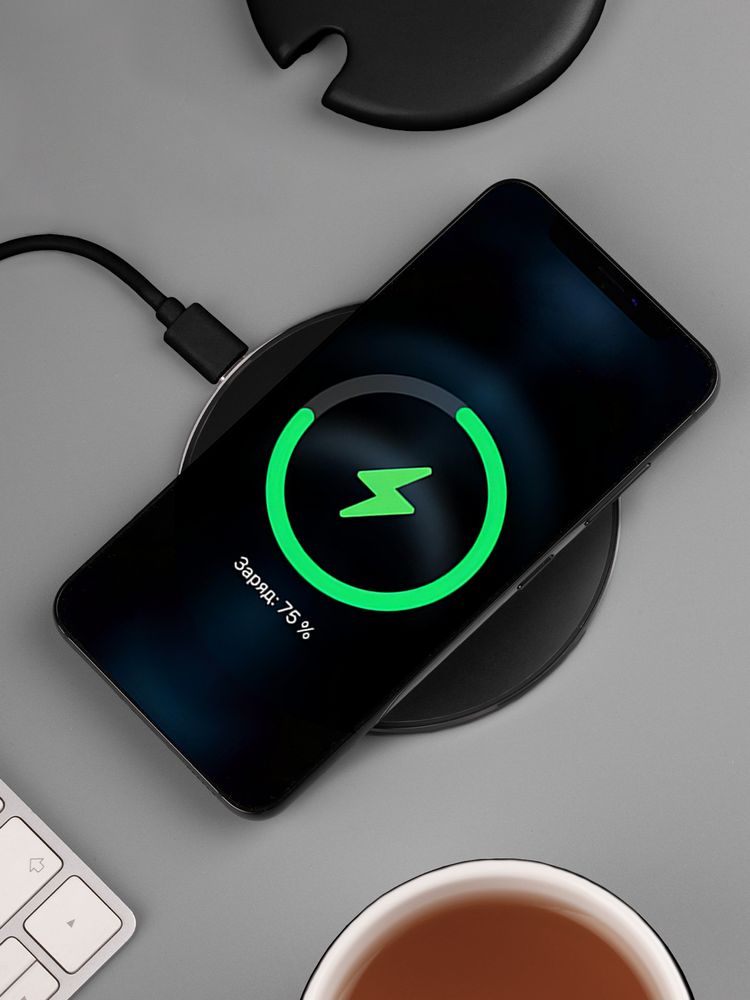 Кружка с подогревом и беспроводной зарядкой dualBase ver. 2.0 Matt