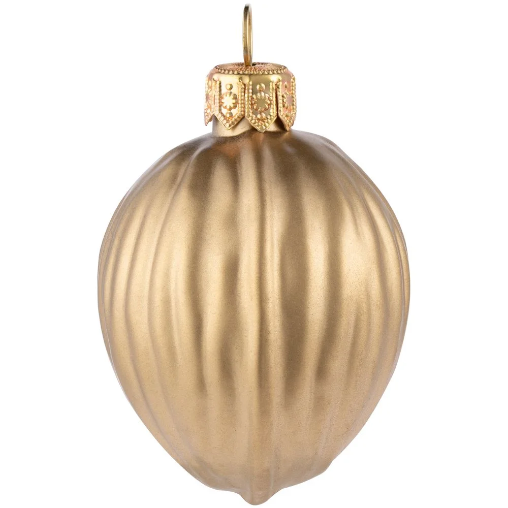 Елочная игрушка «Грецкий орех»