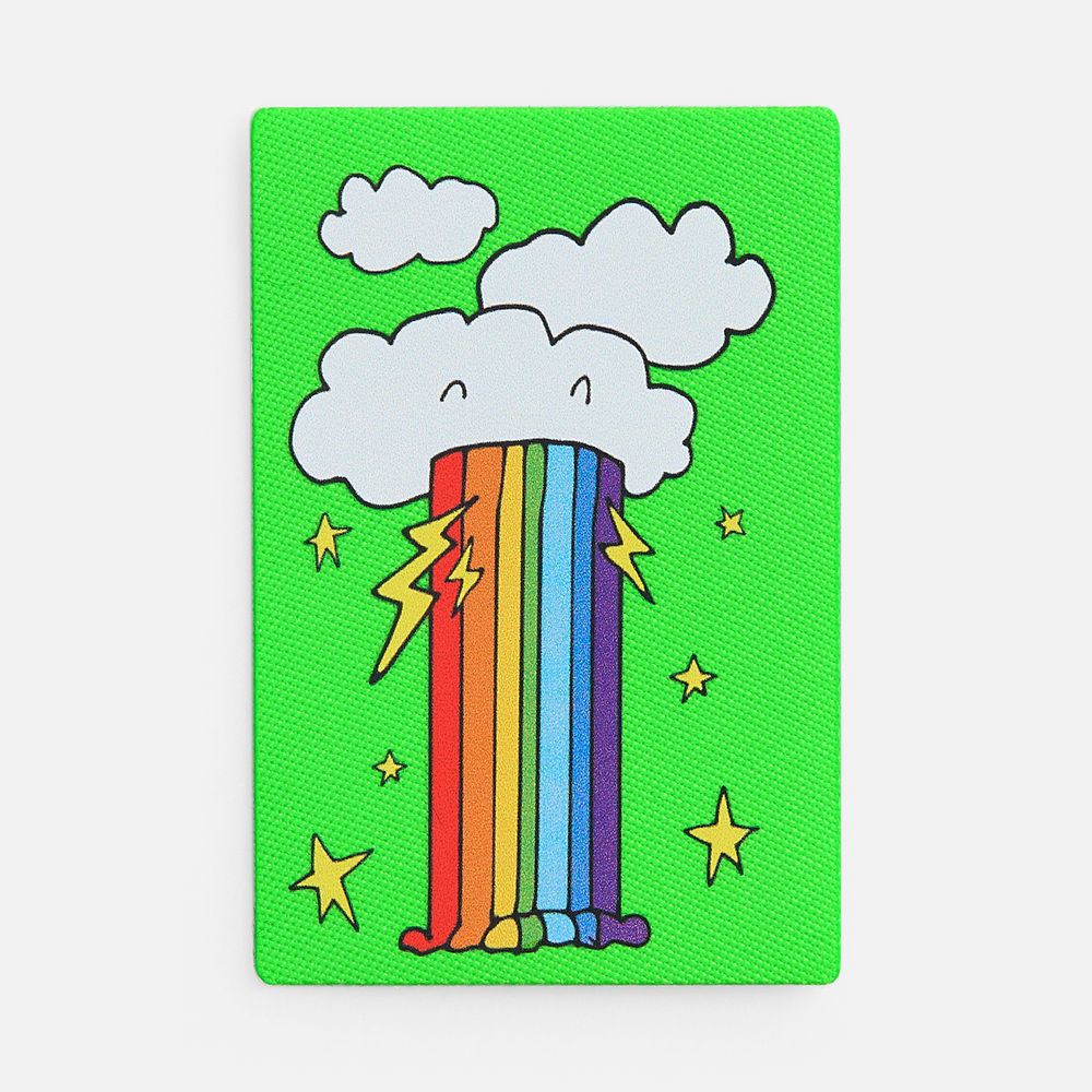 Наклейка тканевая Lunga, L