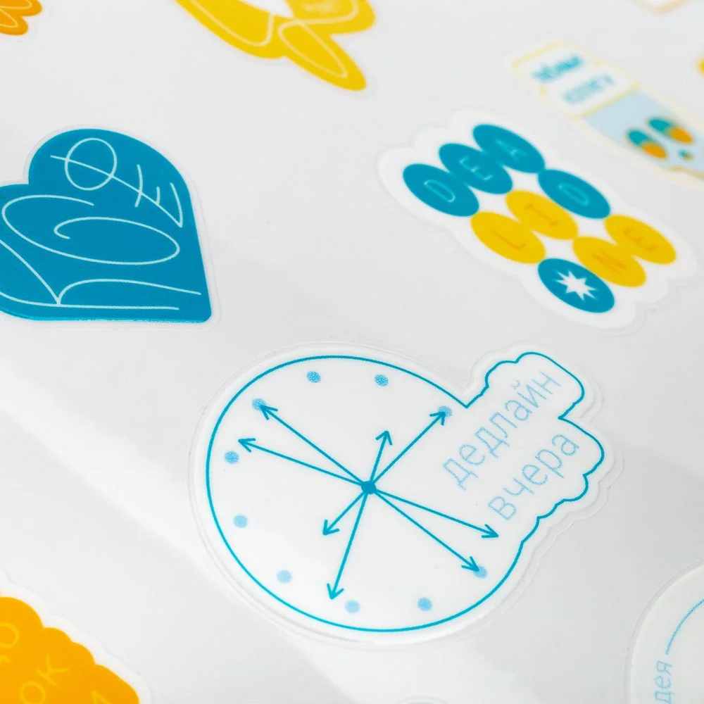 Наклейки UV-DTF Sticker Pack на заказ