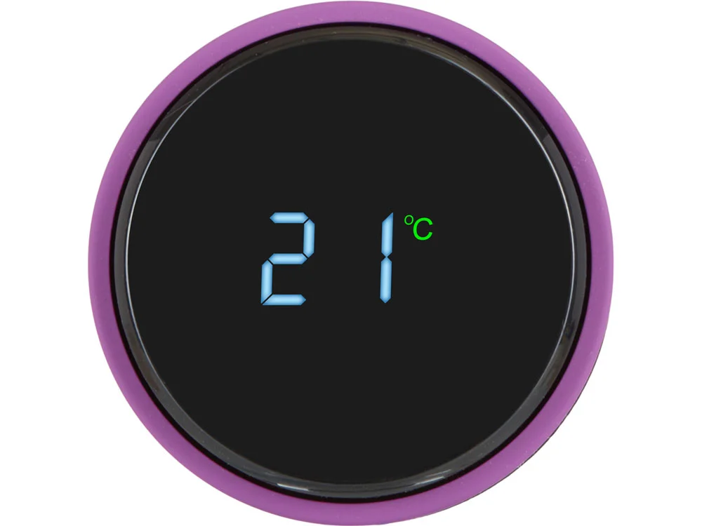 Вакуумный термос Module X с индикатором температуры и медной изоляцией, 500 мл, крафтовый тубус