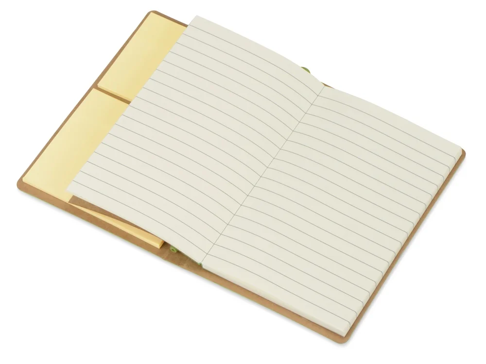 Блокнот А6 Write and stick с ручкой и набором стикеров