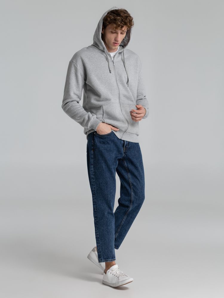 Толстовка на молнии с капюшоном Unit Siverga Heavy