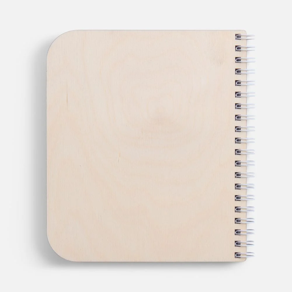 Блокнот на пружине Woodpad на заказ