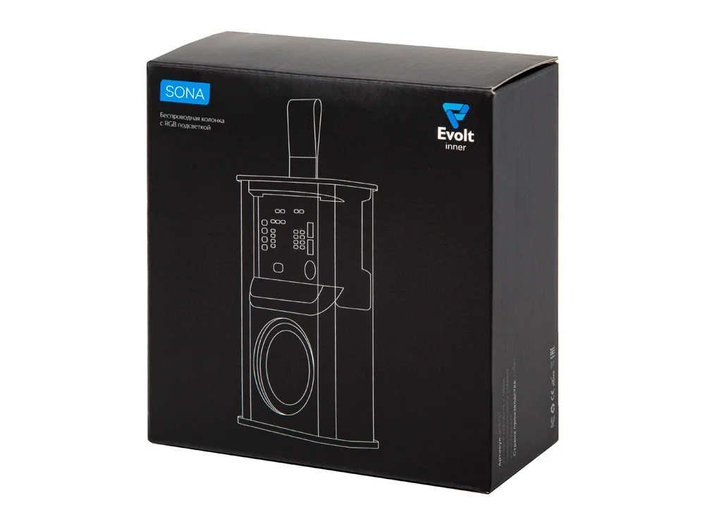 Беспроводная TWS колонка c RGB подсветкой Sona, 5 Вт