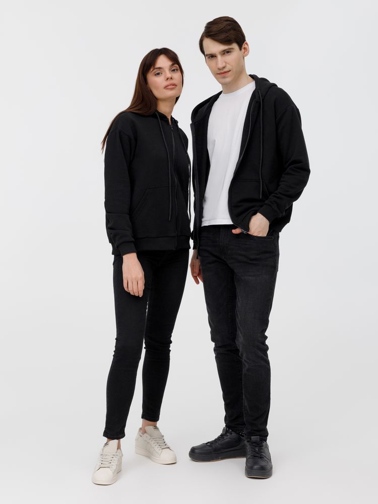 Толстовка унисекс оверсайз на молнии Zippy Terry