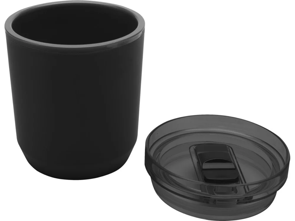 Кружка из переработанного пластика Hudson с двойными стенками