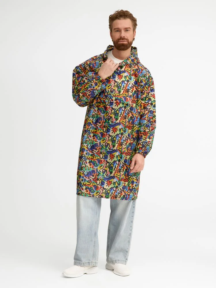 Дождевик-анорак Alatau с полной запечаткой на заказ