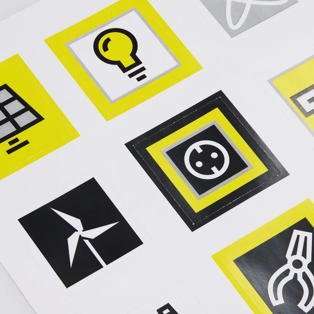 Стикерпак бумажный Industry