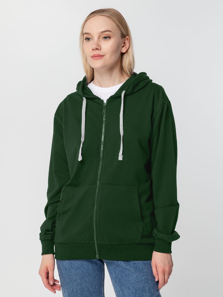 Толстовка на молнии с капюшоном Unit Siverga