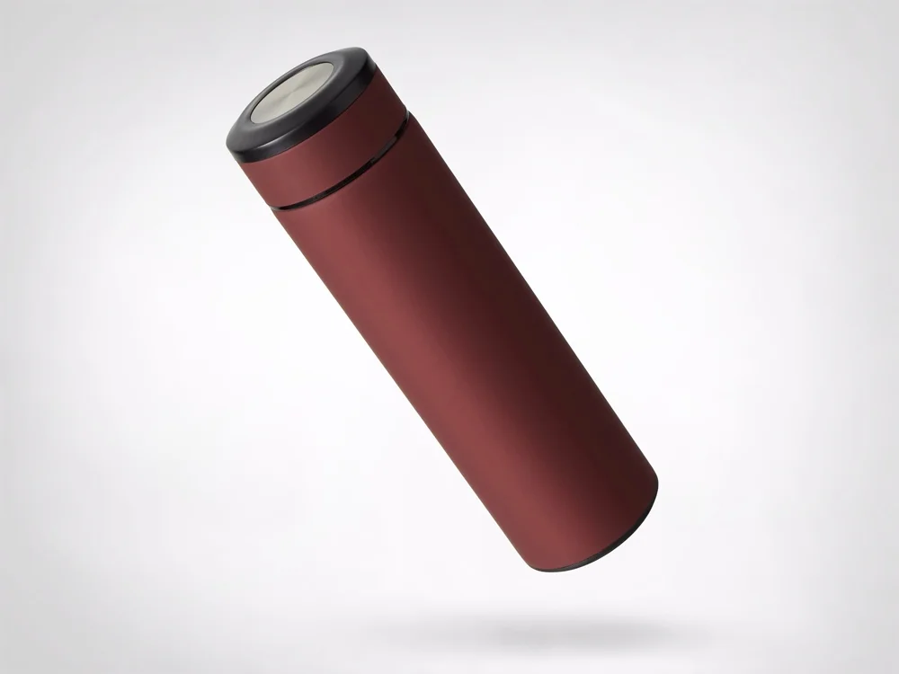 Термос Confident с покрытием soft-touch