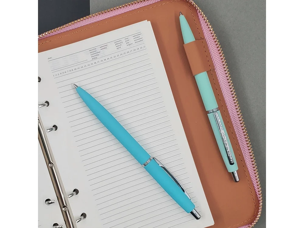 Ручка металлическая шариковая San Remo, софт тач