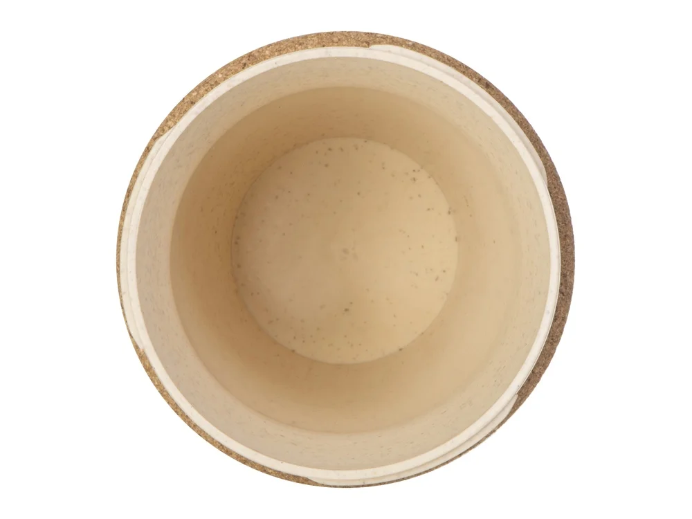 Стакан из пшеничного волокна с двойными стенками Pino