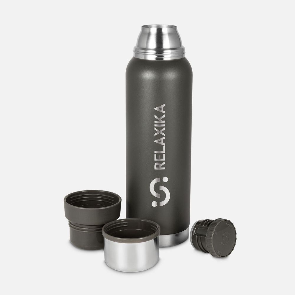 Термос Relaxika 1000 со стикерпаком