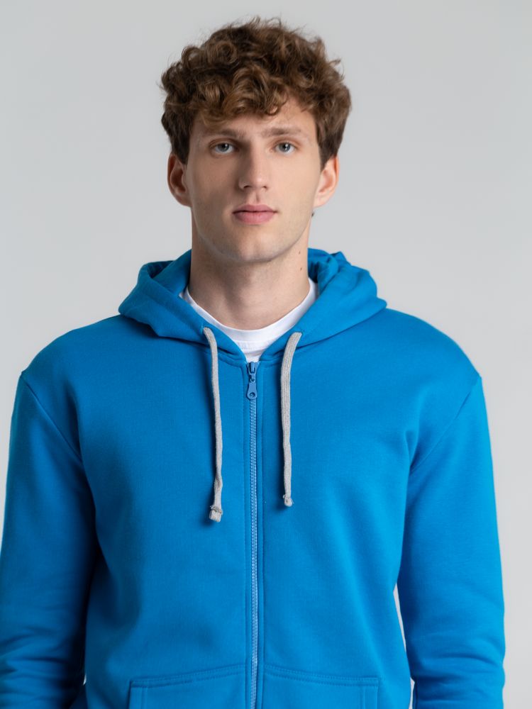 Толстовка на молнии с капюшоном Unit Siverga Heavy