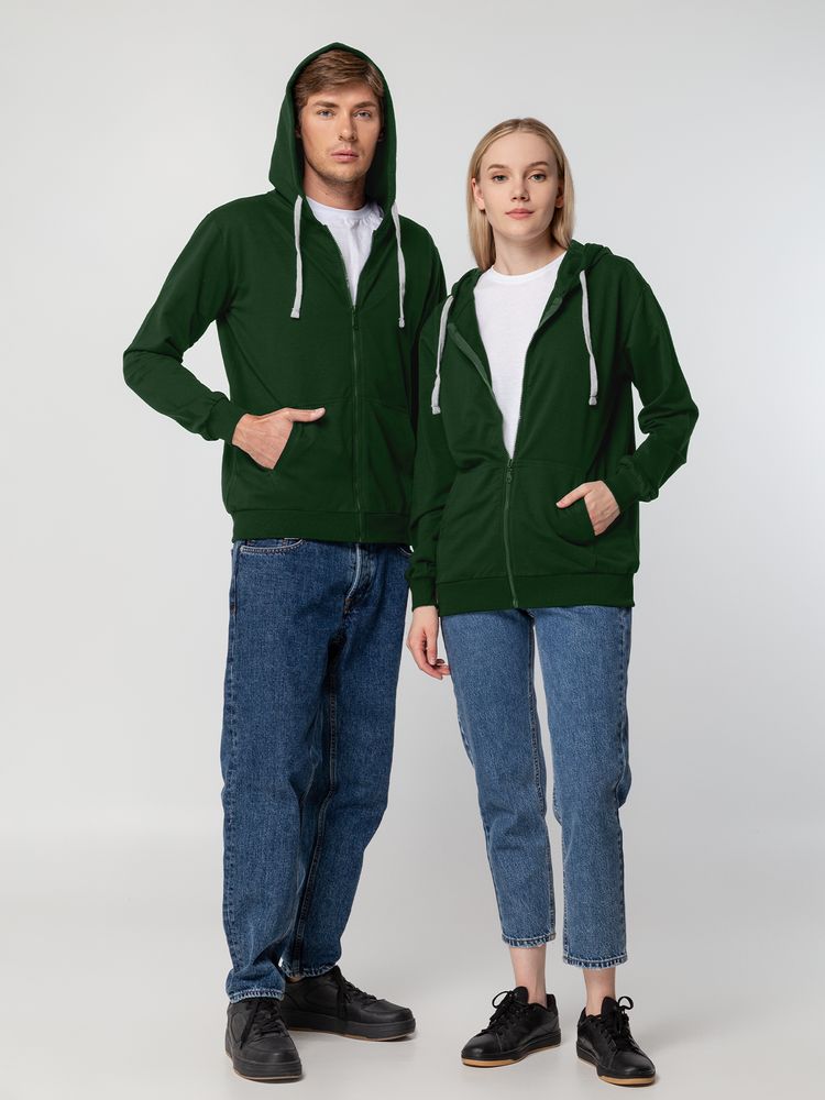 Толстовка на молнии с капюшоном Unit Siverga