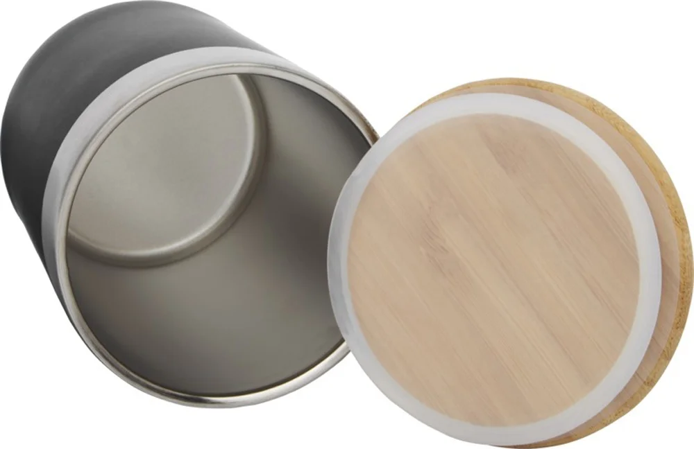 Кружка с вакуумной изоляцией и бамбуковой крышкой Lagan