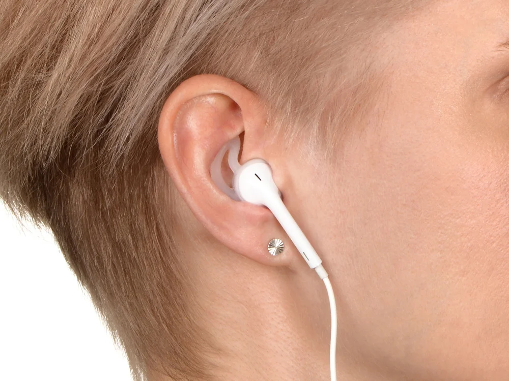 Беспроводные наушники Get Up с чехлом