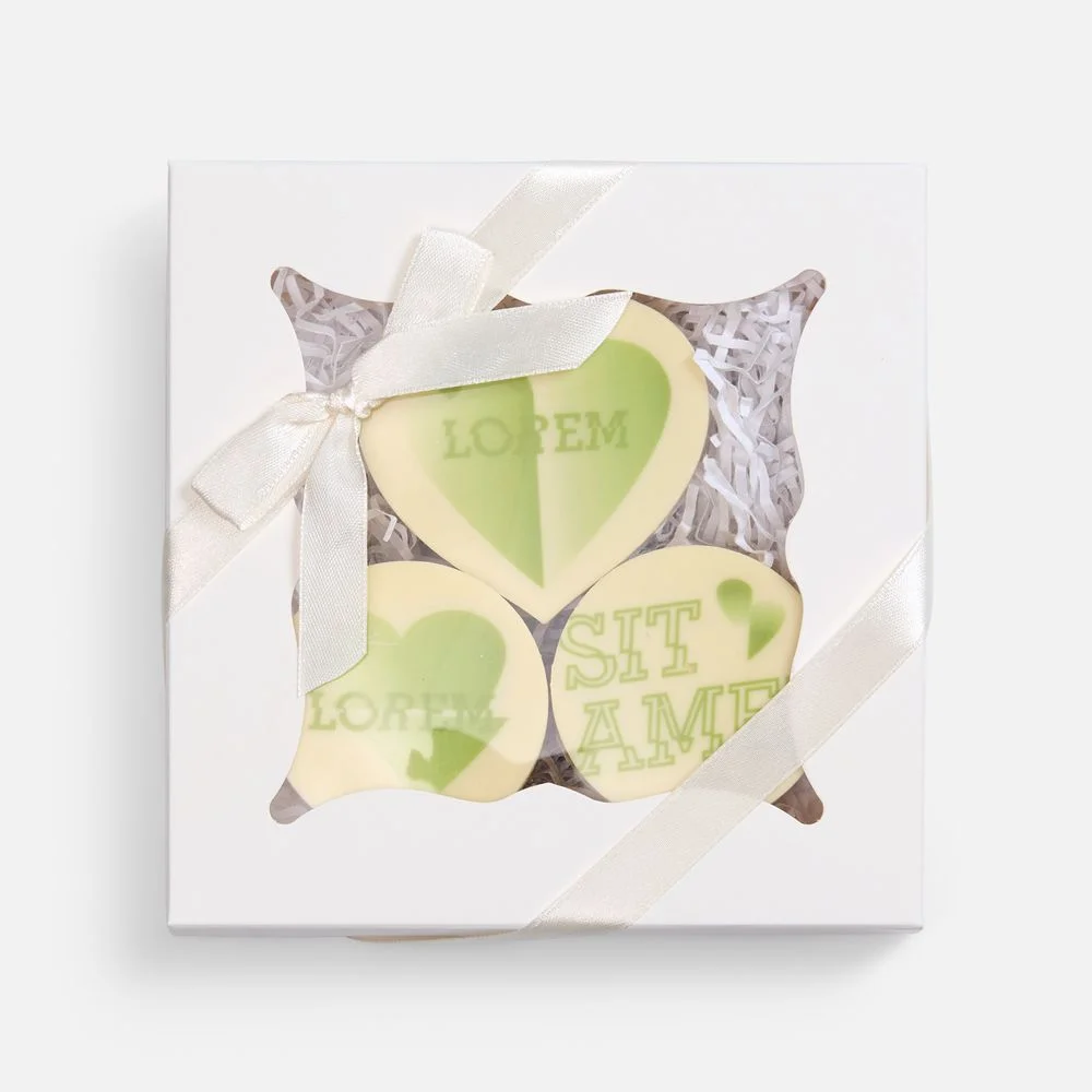 Набор из 3 печений Dream White на заказ