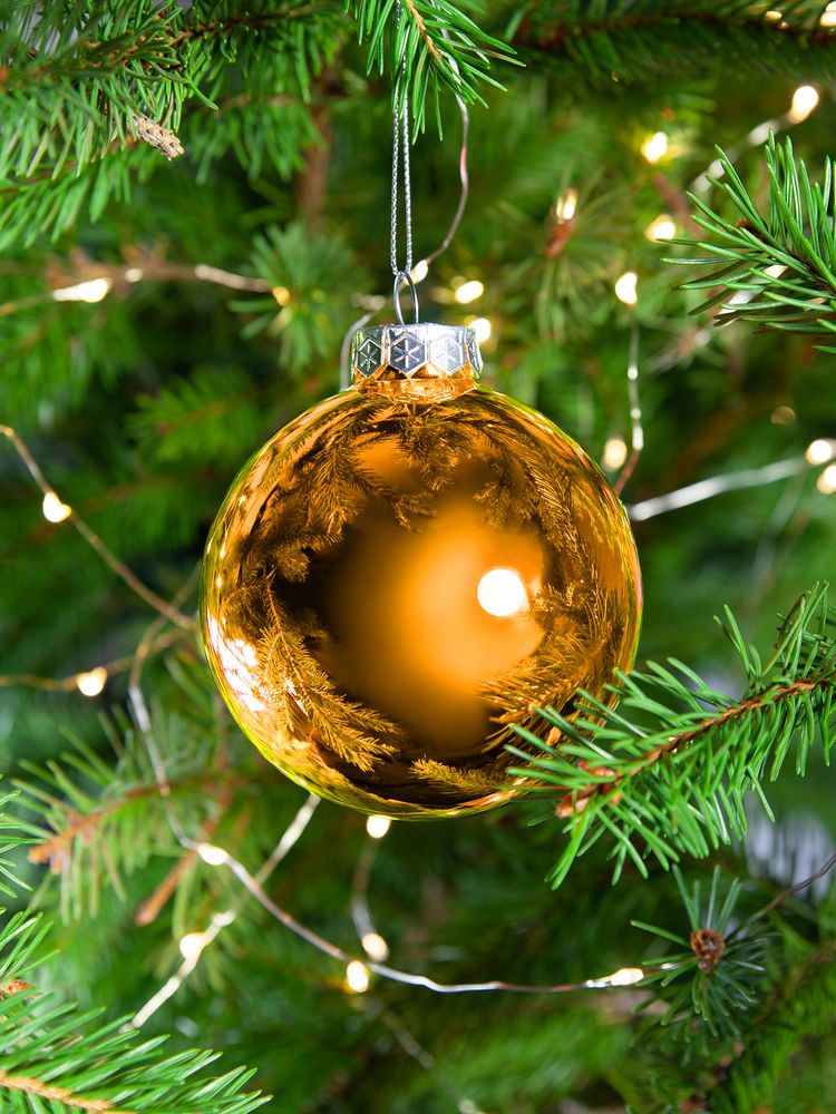 Елочный шар Finery Gloss, 8 см