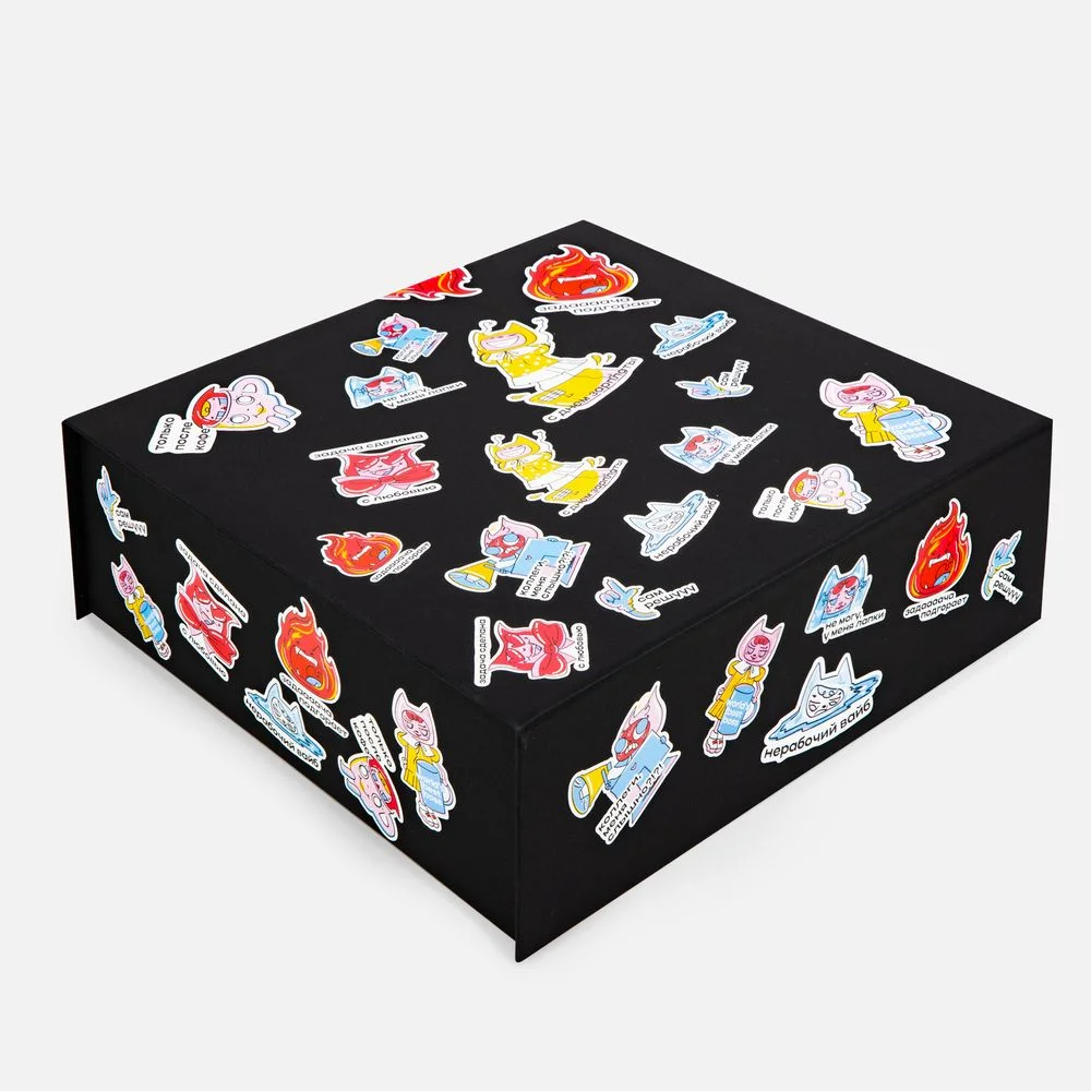 Наклейки бумажные Sticker Pack на заказ