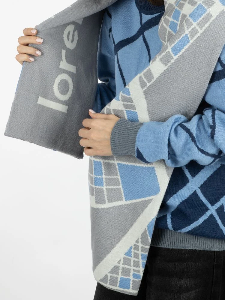 Шарф на заказ Tricksy Classic Net, L