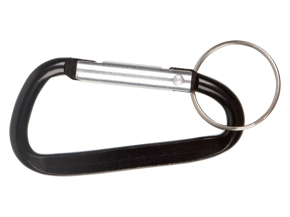 Брелок-карабин из переработанного алюминия Alumina