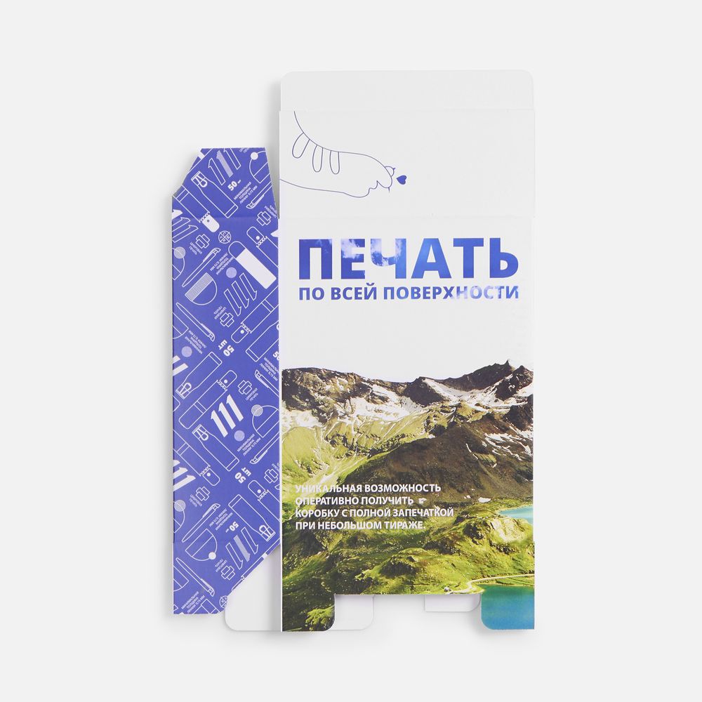 Коробка с полноцветной печатью для колонки Easy