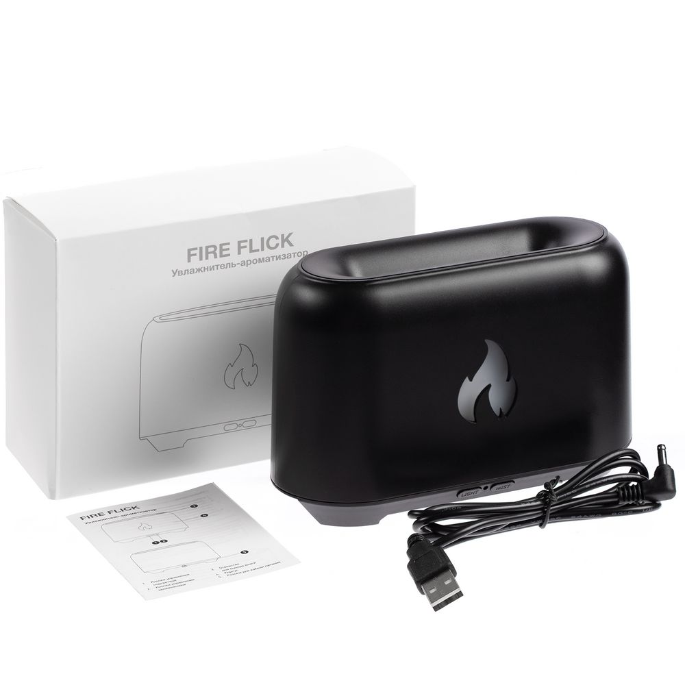 Увлажнитель-ароматизатор Fire Flick с имитацией пламени
