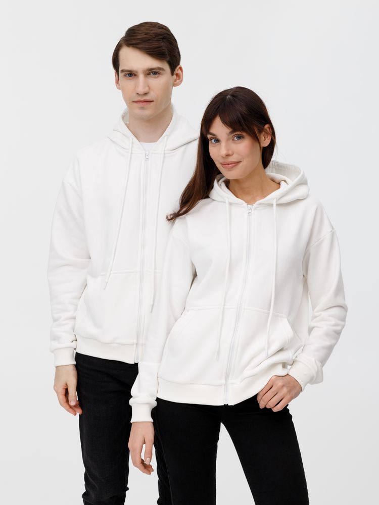 Толстовка унисекс оверсайз на молнии Zippy Terry