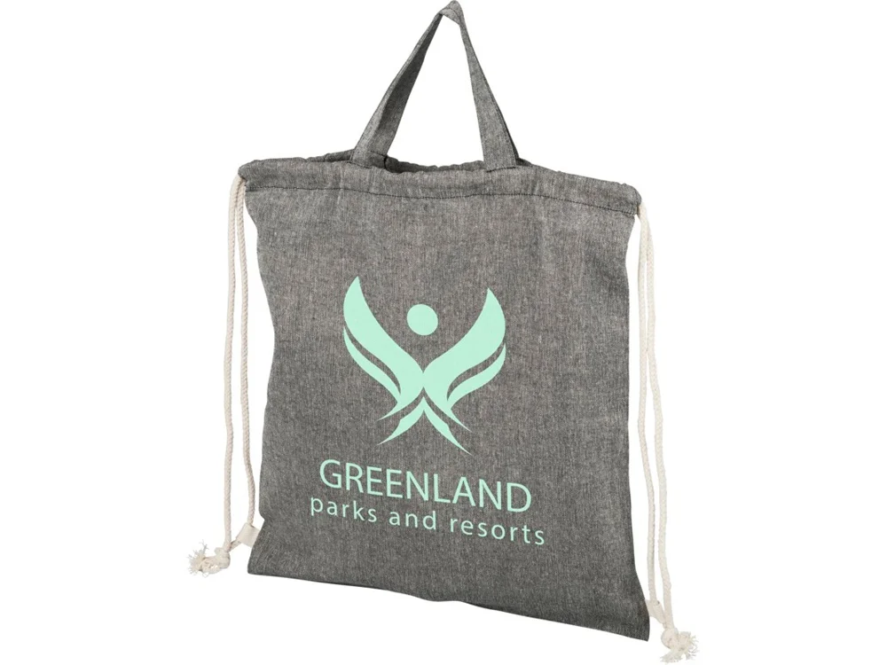 Сумка-рюкзак Pheebs из переработанного хлопка, 150 г/м²