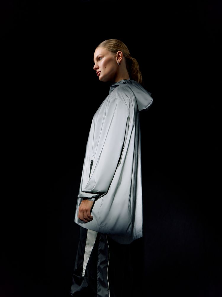 Парка Manifest из светоотражающей ткани