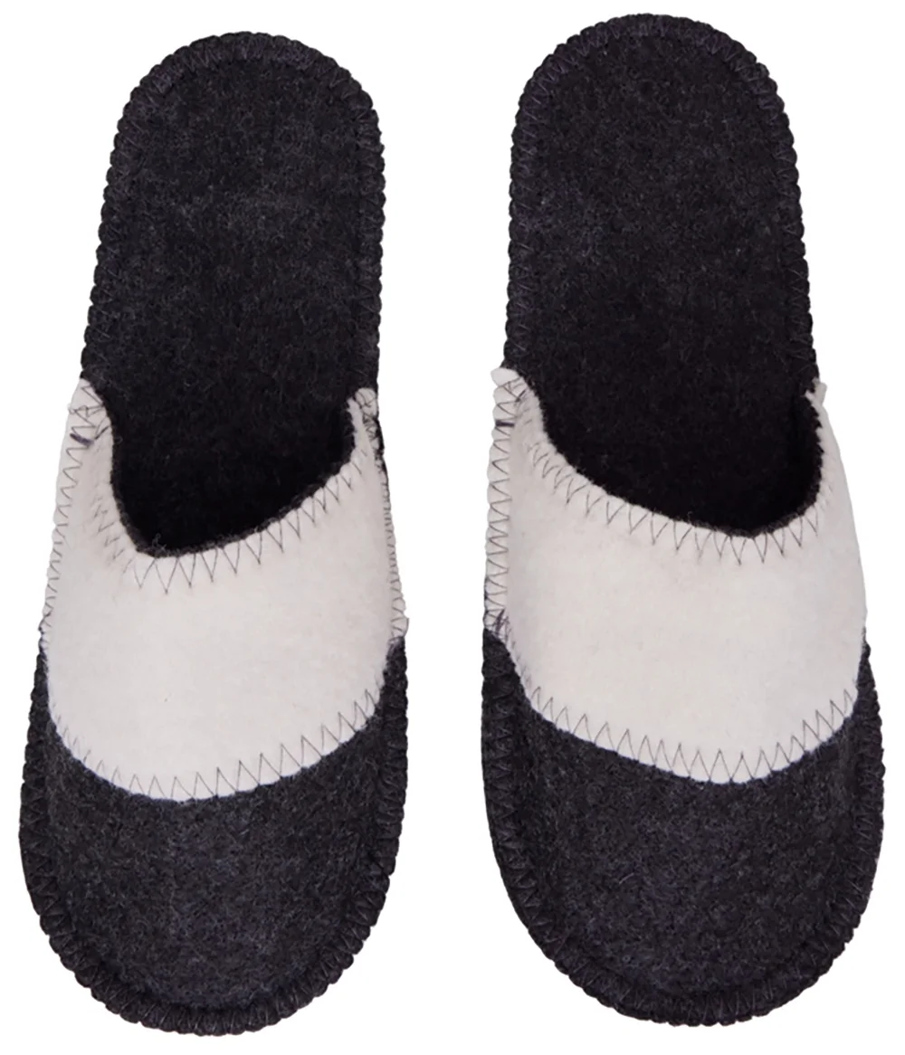 Тапочки двухцветные для бани и сауны Healing