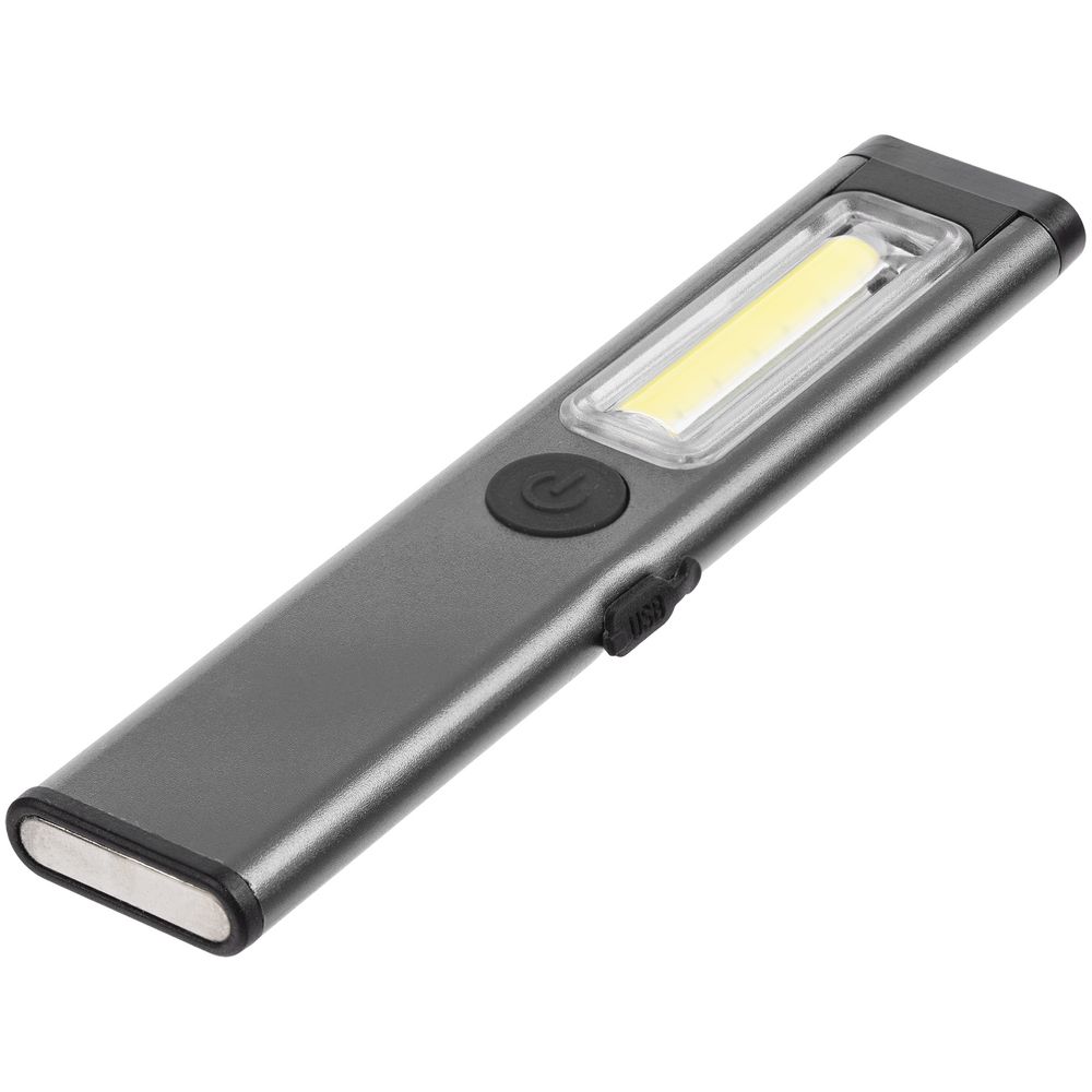 Фонарик-факел аккумуляторный Wallis с магнитом