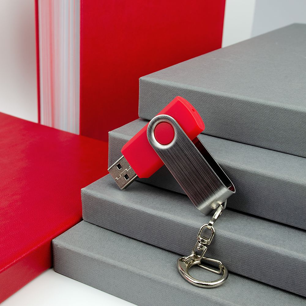 Флешка Twist, белая