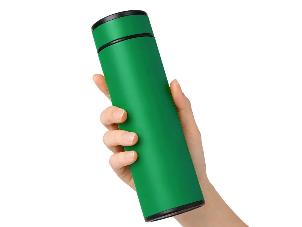 Термос Confident с покрытием soft-touch