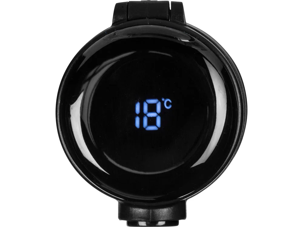 Вакуумная термокружка с индикатором и медной изоляцией Bravo, тубус, 400 мл