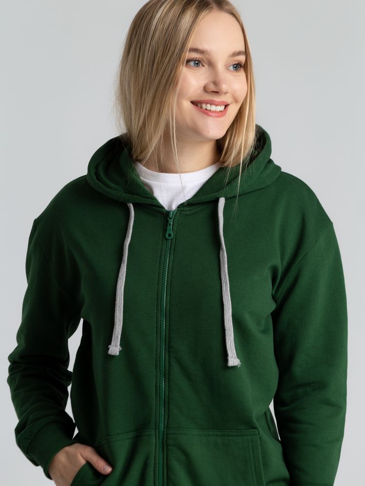 Толстовка на молнии с капюшоном Unit Siverga Heavy