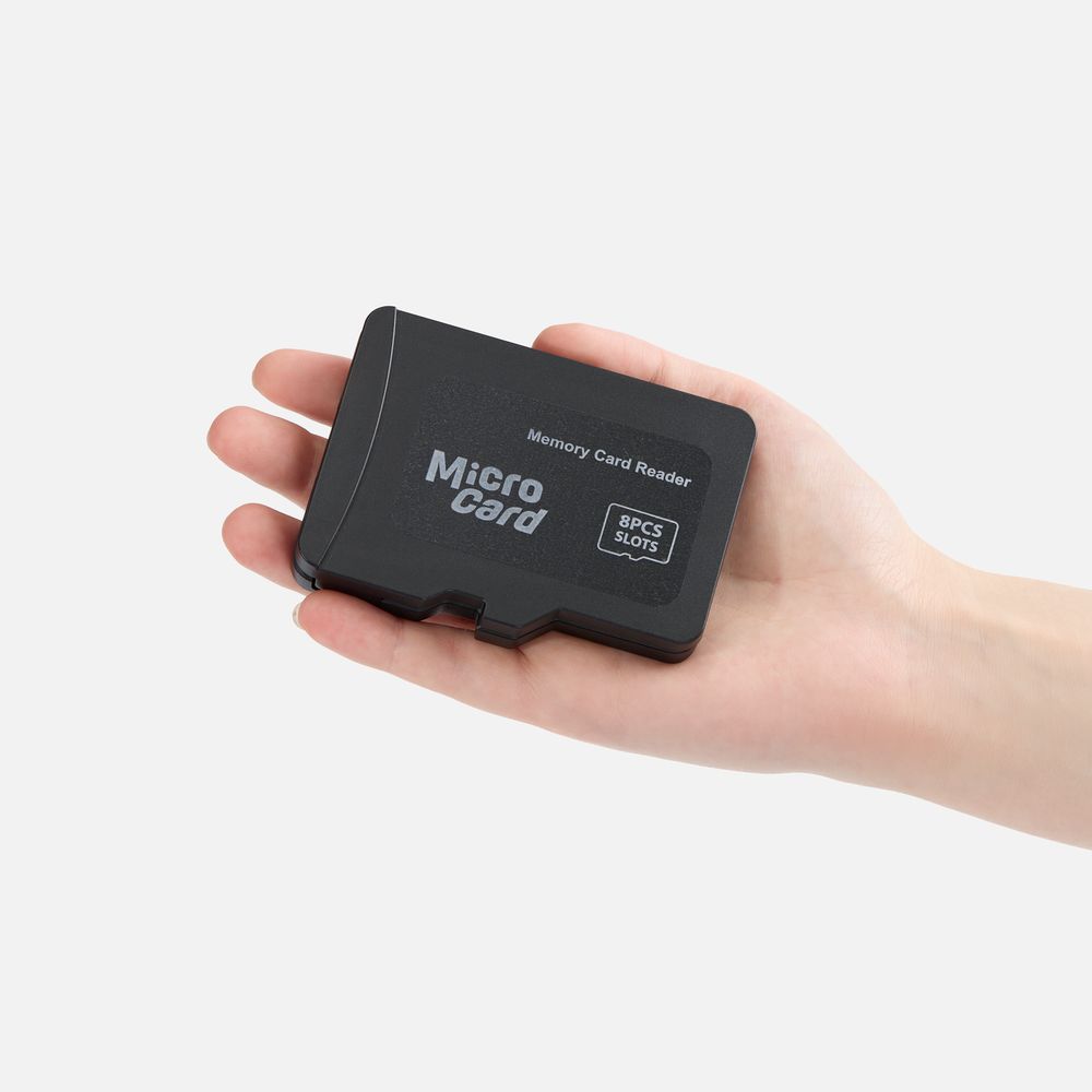 Органайзер для карт памяти и SIM с кардридером Multitask